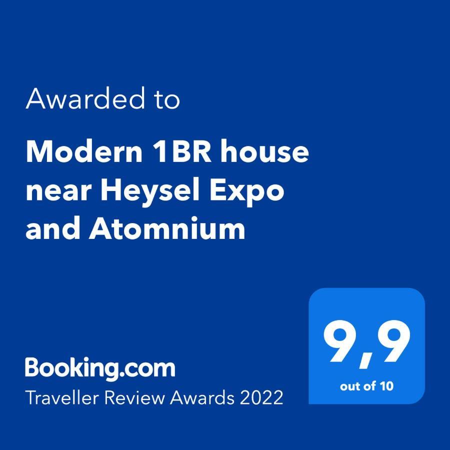 Apartament Modern 1Br House Near Heysel, Expo, Palais 12, Atomium, Uzvub Et Stade Roi Baudouin Wemmel Zewnętrze zdjęcie