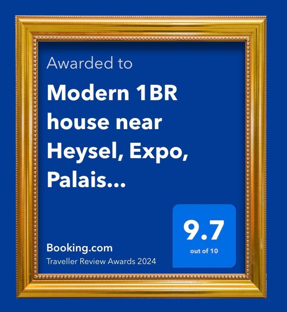 Apartament Modern 1Br House Near Heysel, Expo, Palais 12, Atomium, Uzvub Et Stade Roi Baudouin Wemmel Zewnętrze zdjęcie